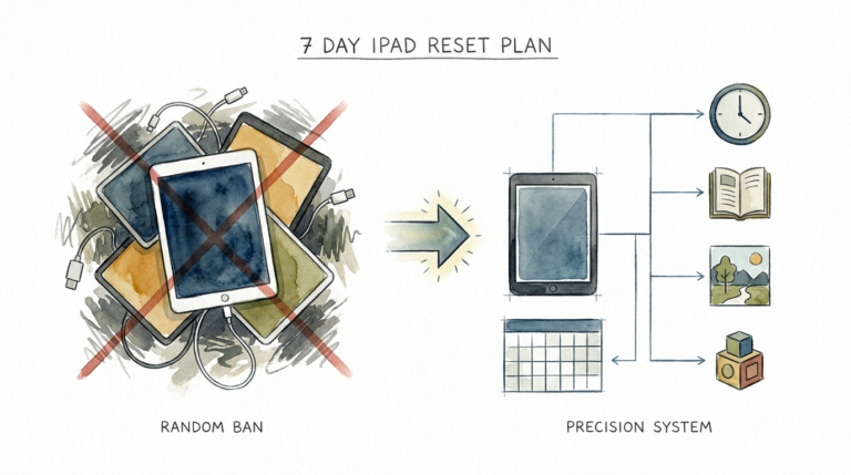 7 Day Ipad Reset Plan For Toddlers