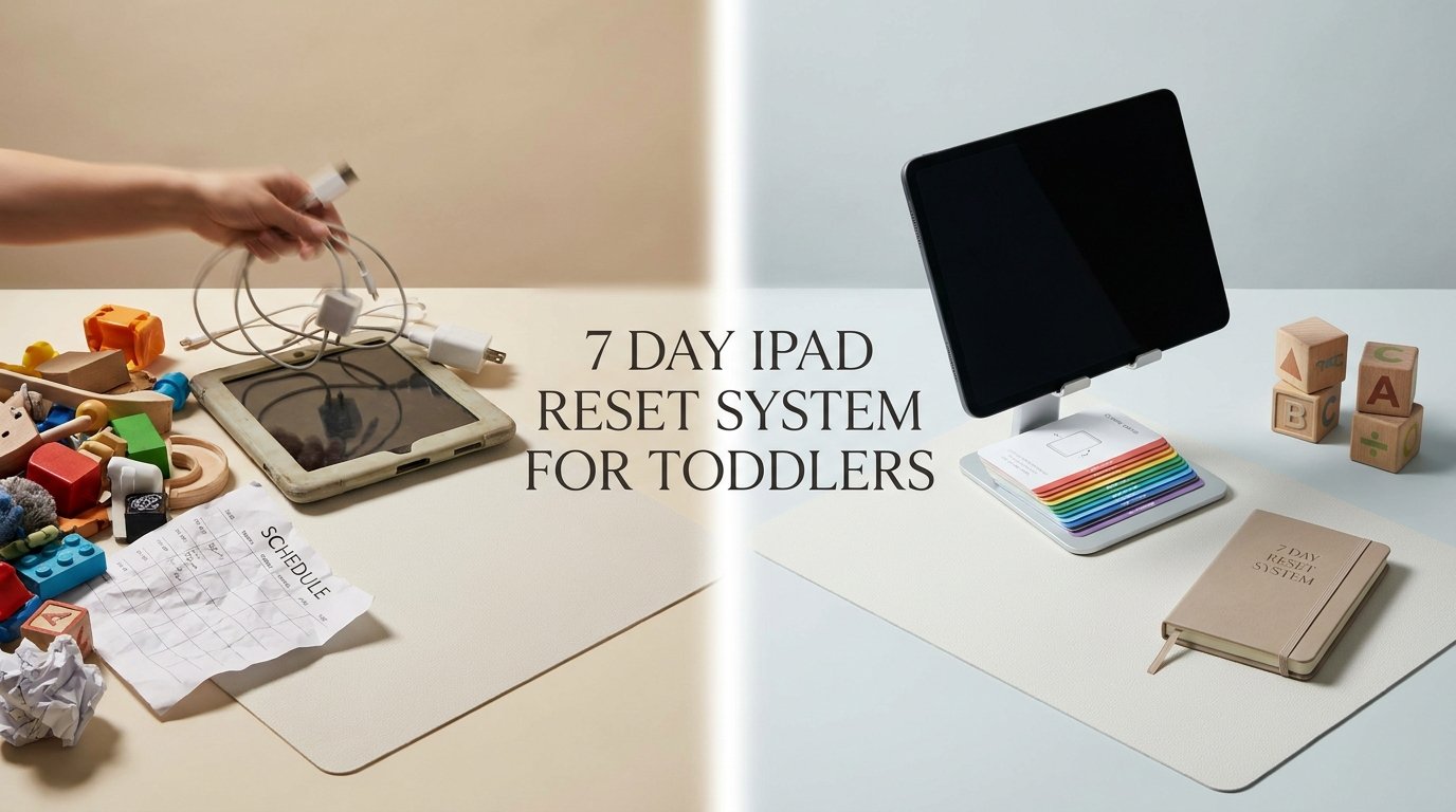 7 Day Ipad Reset System For Toddlers