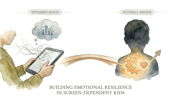 Building Emotional Resilience In Screen-dependent Kids