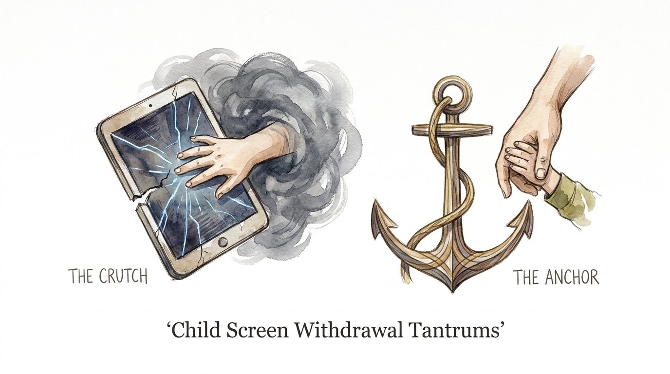 Child Screen Withdrawal Tantrums