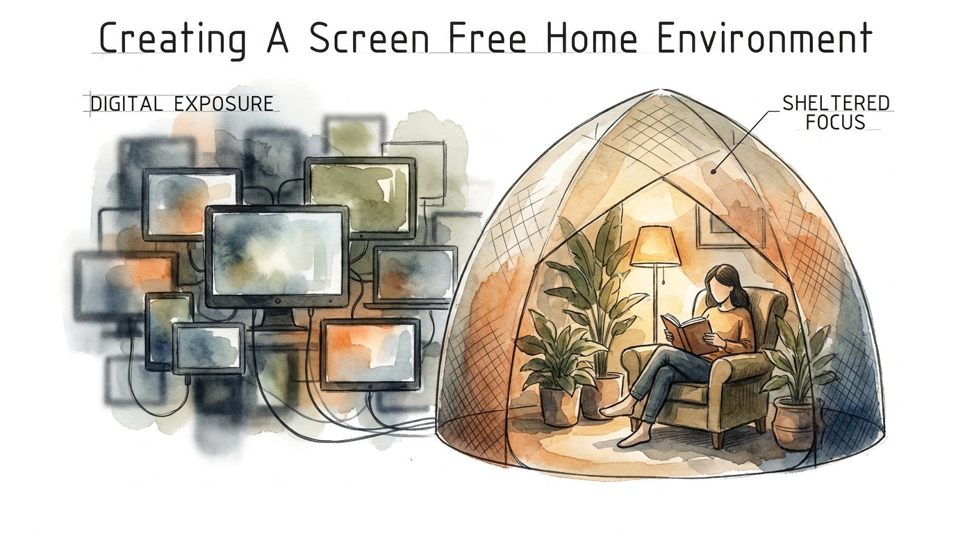 Creating A Screen Free Home Environment