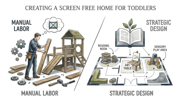 Creating A Screen Free Home For Toddlers