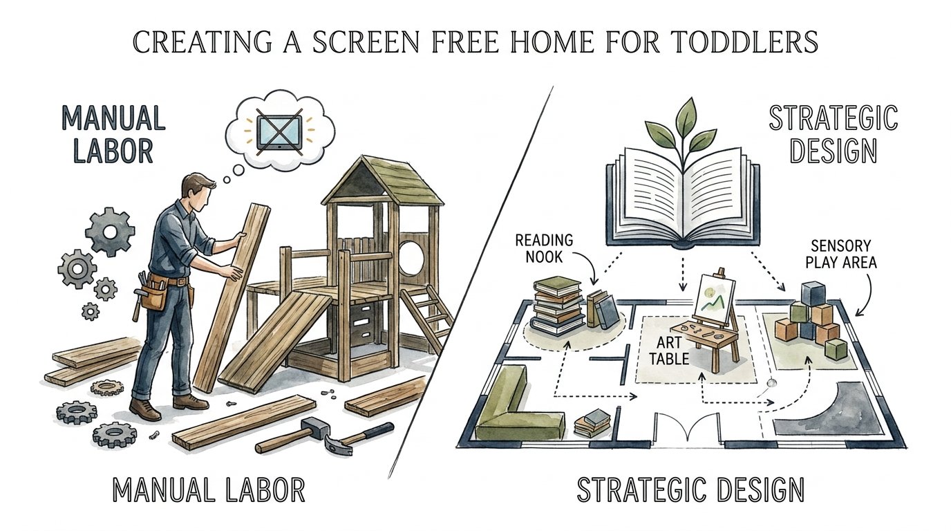 Creating A Screen Free Home For Toddlers