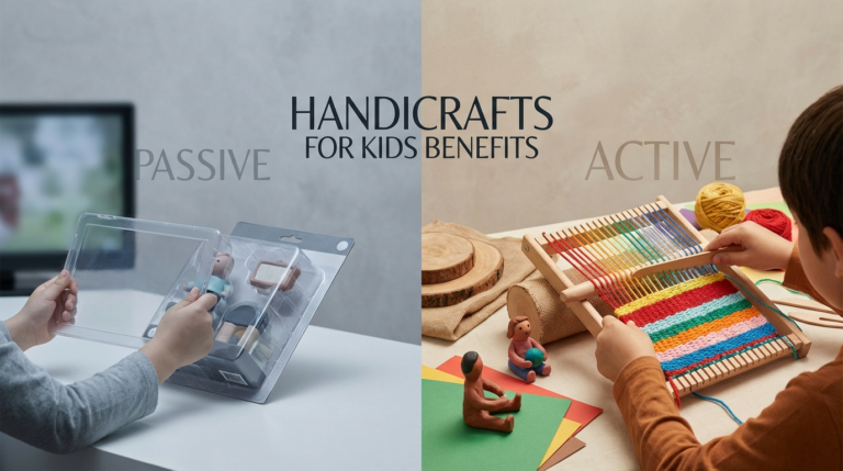 Handicrafts For Kids Benefits
