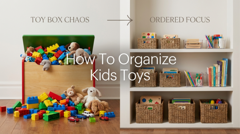 How To Organize Kids Toys