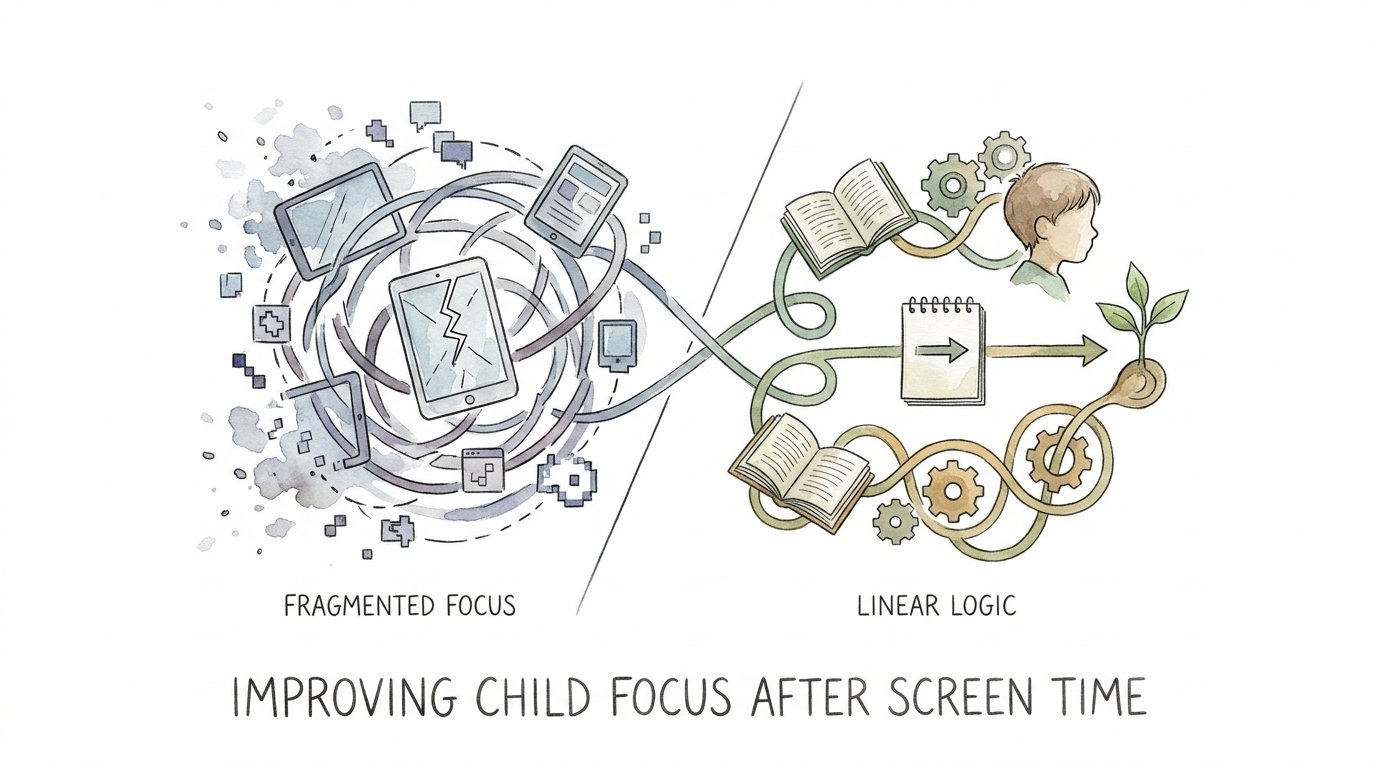Improving Child Focus After Screen Time