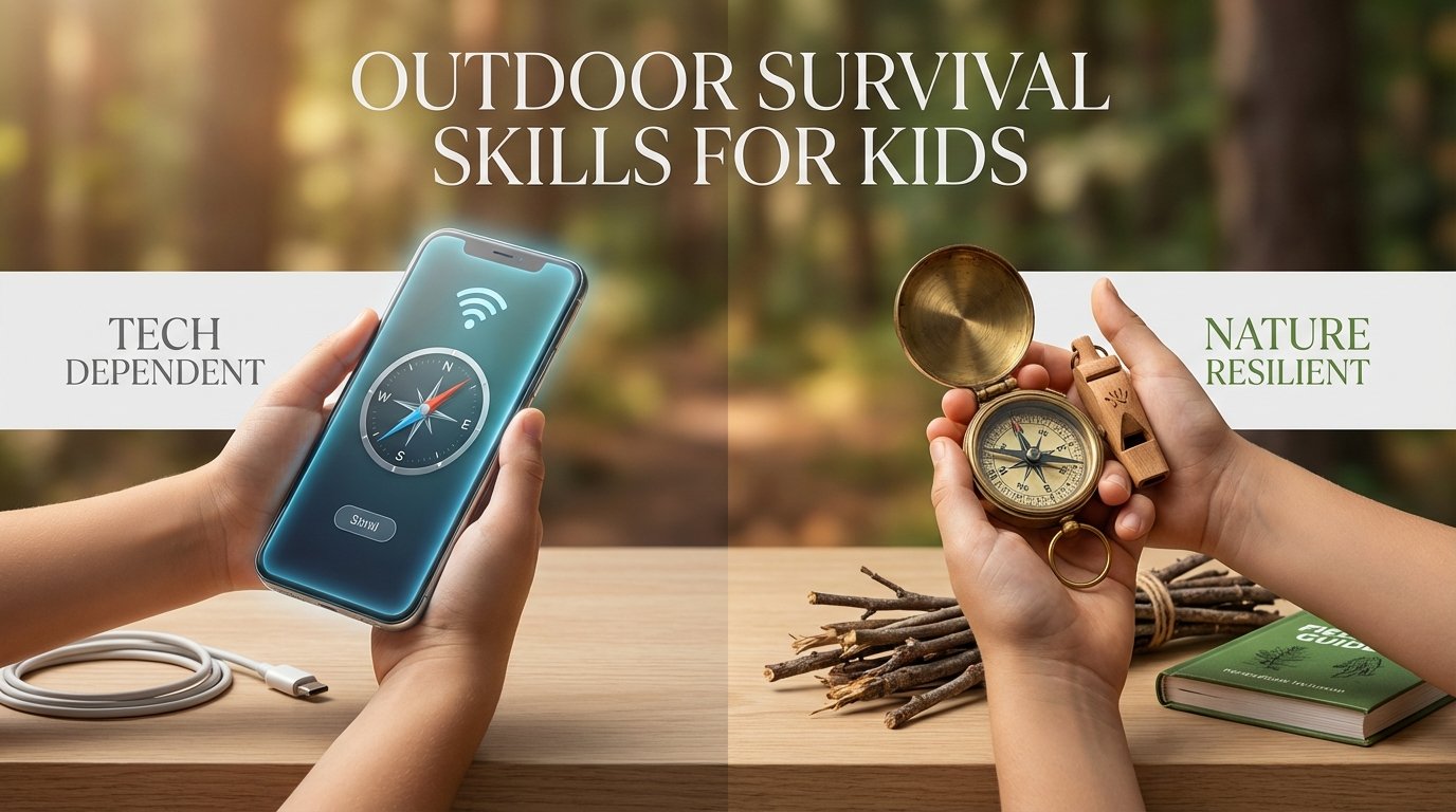 Outdoor Survival Skills For Kids