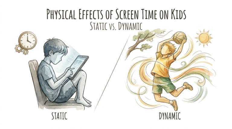 Physical Effects Of Screen Time On Kids