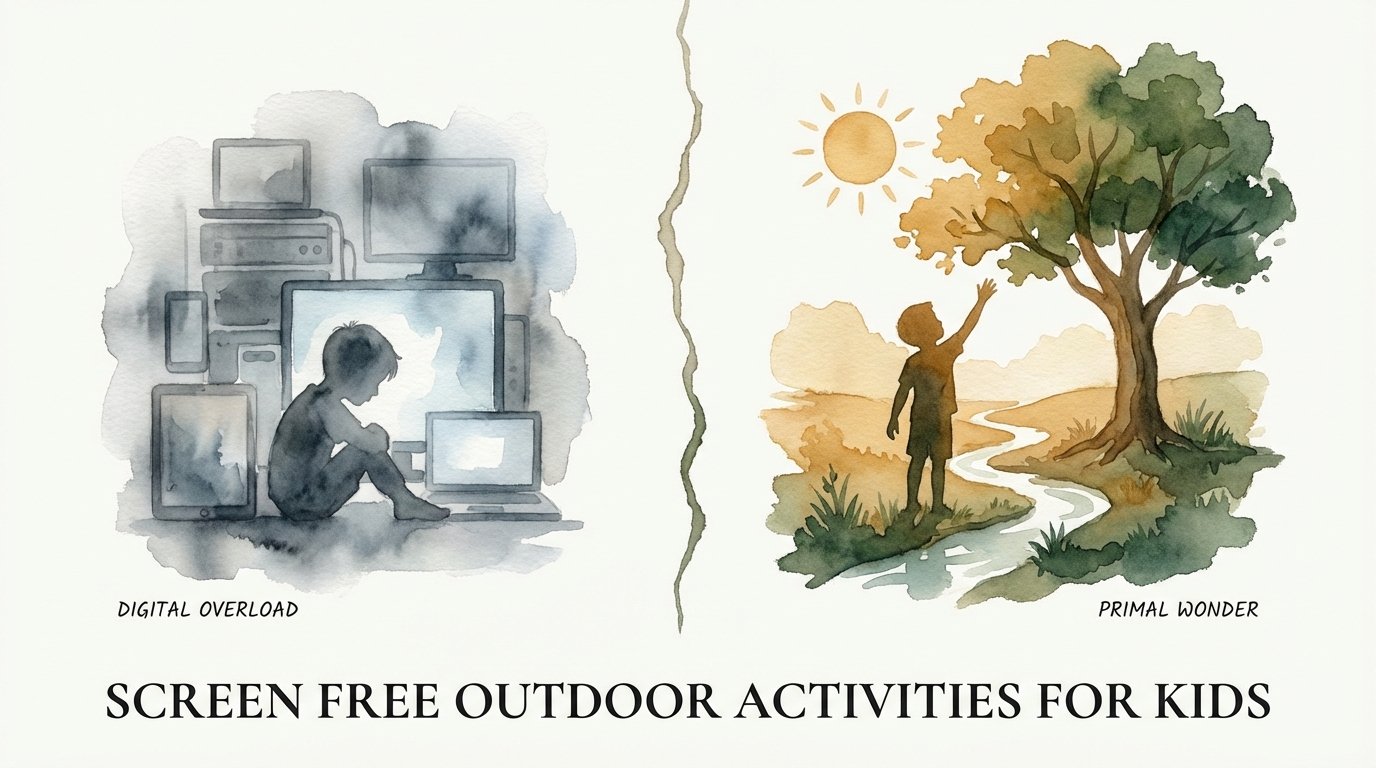 Screen Free Outdoor Activities For Kids