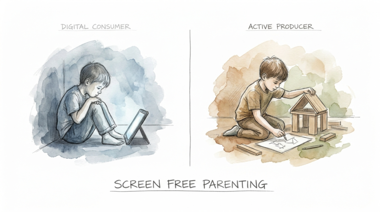 Screen Free Parenting: Raising Producers Not Consumers