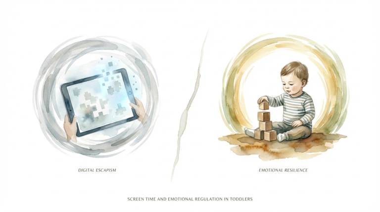 Screen Time And Emotional Regulation In Toddlers