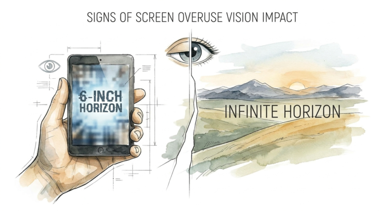 Signs Of Screen Overuse Vision Impact