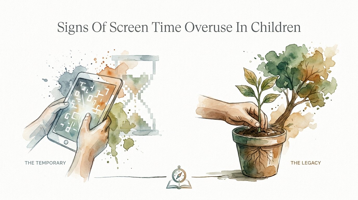 Signs Of Screen Time Overuse In Children