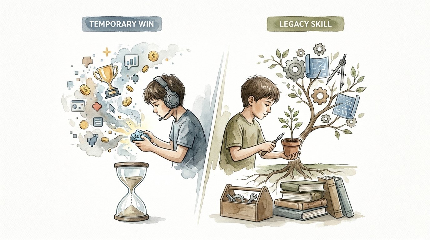 Teaching Kids Real World Skills Vs Gaming