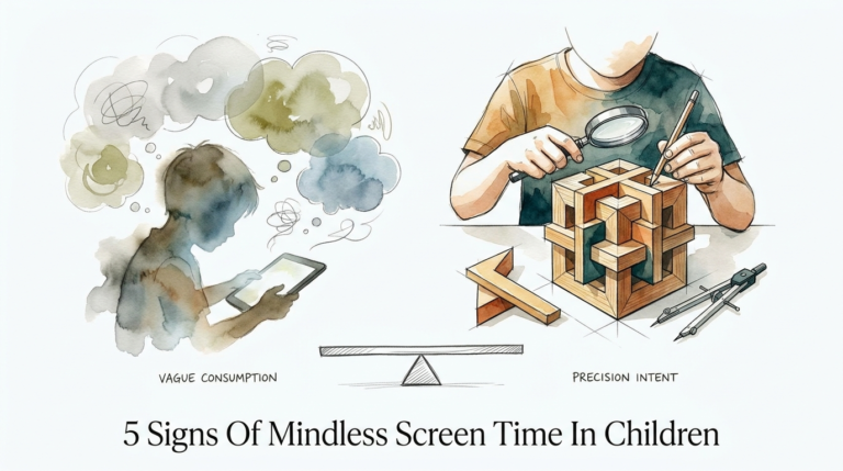 5 Signs Of Mindless Screen Time In Children