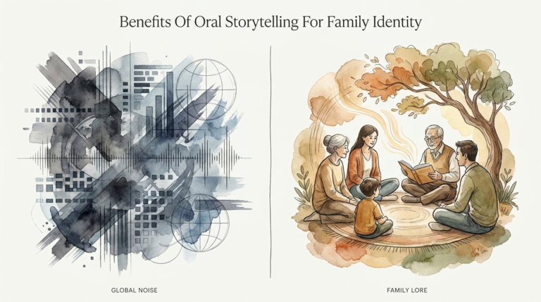 Benefits Of Oral Storytelling For Family Identity