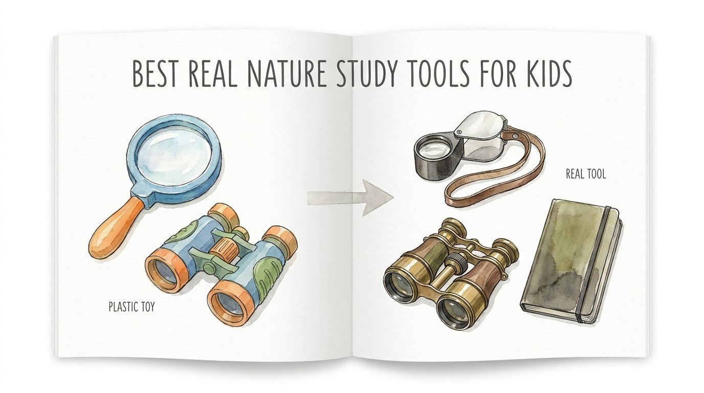 Best Real Nature Study Tools For Kids