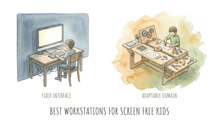 Best Workstations For Screen Free Kids