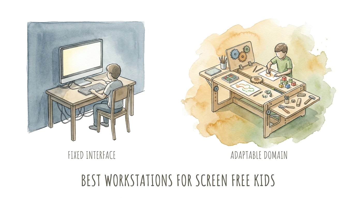 Best Workstations For Screen Free Kids