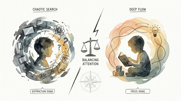 Child Attention Span And Screen Time Signs