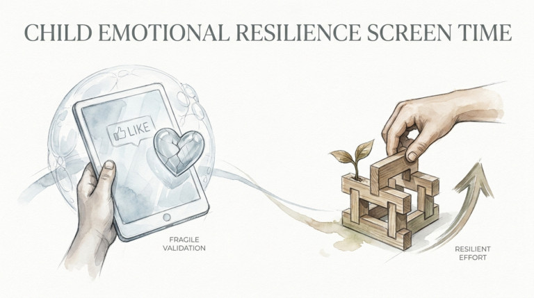 Child Emotional Resilience Screen Time