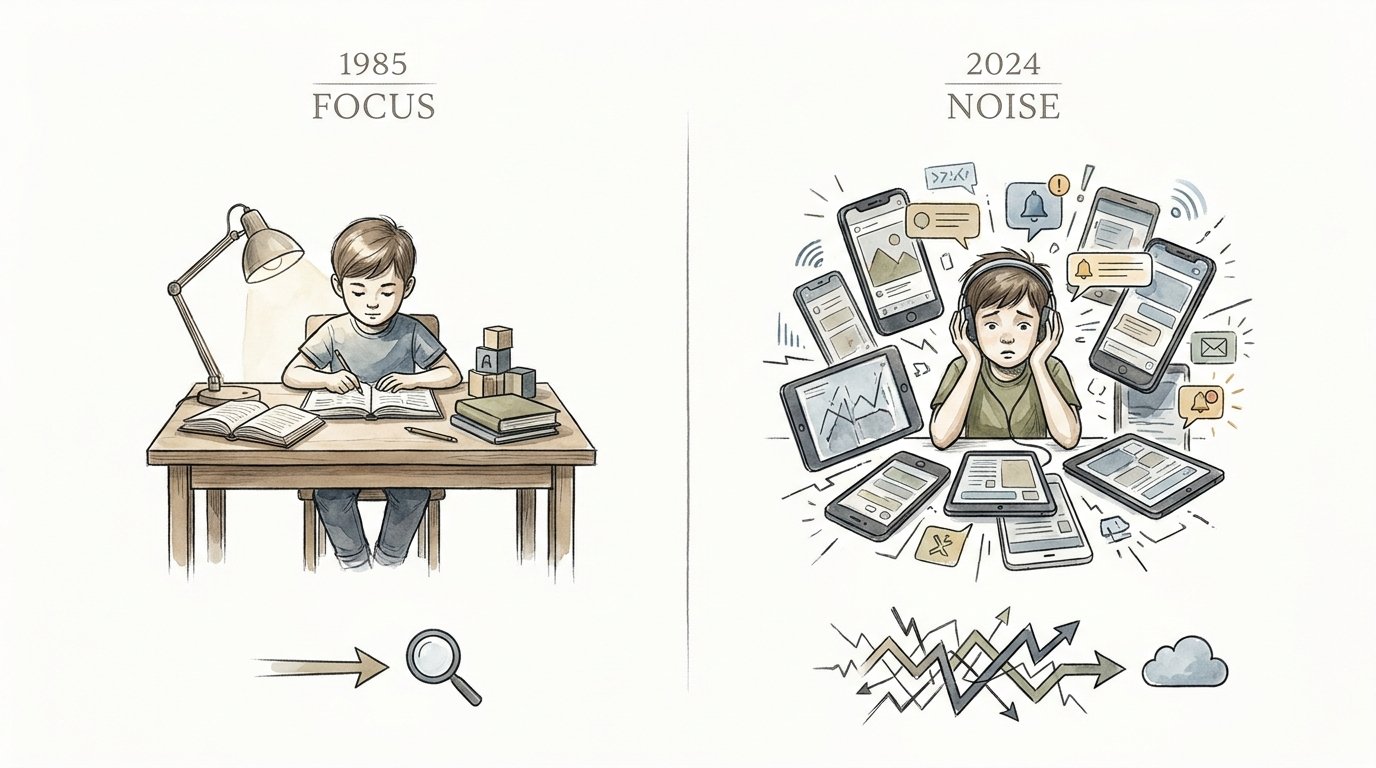 Child Focus And Screen Time Statistics