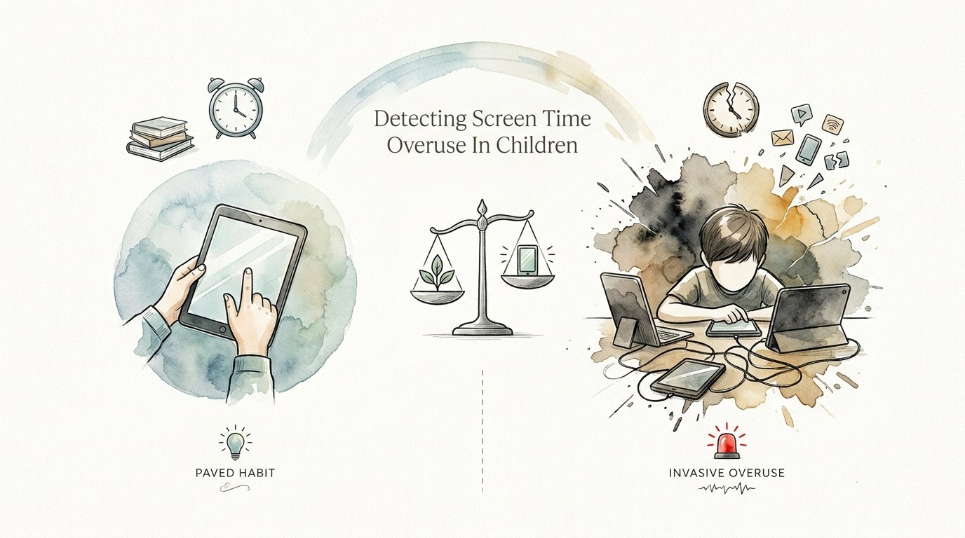Detecting Screen Time Overuse In Children