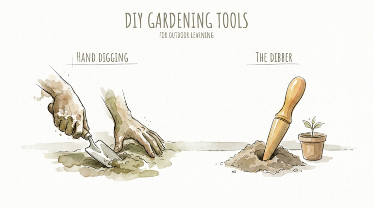 Diy Gardening Tools For Outdoor Learning