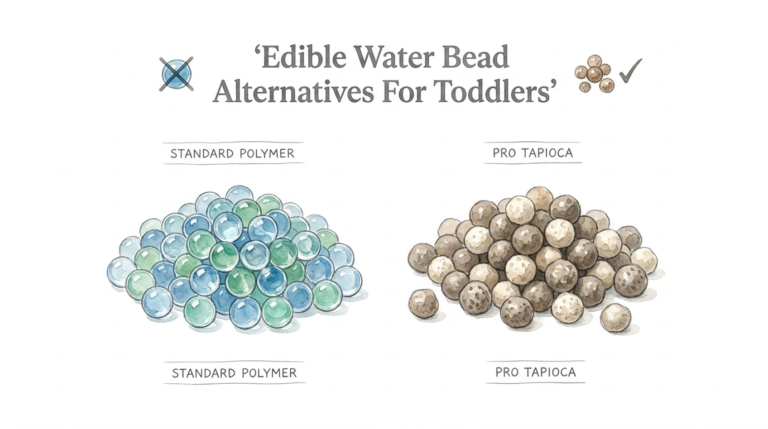 Edible Water Bead Alternatives For Toddlers