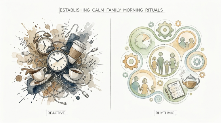 Establishing Calm Family Morning Rituals