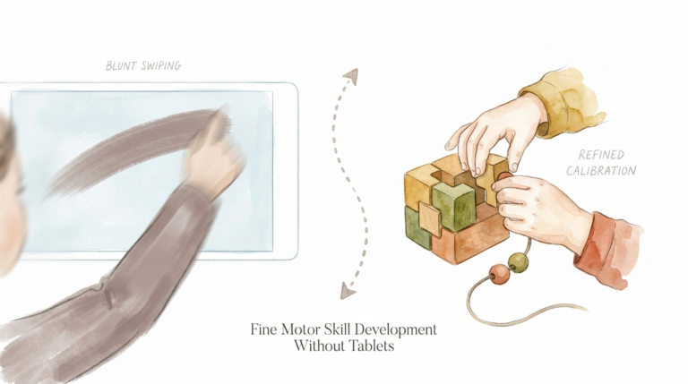 Fine Motor Skill Development Without Tablets