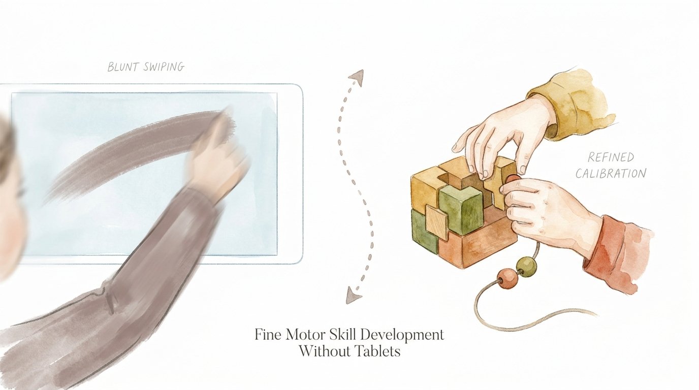 Fine Motor Skill Development Without Tablets