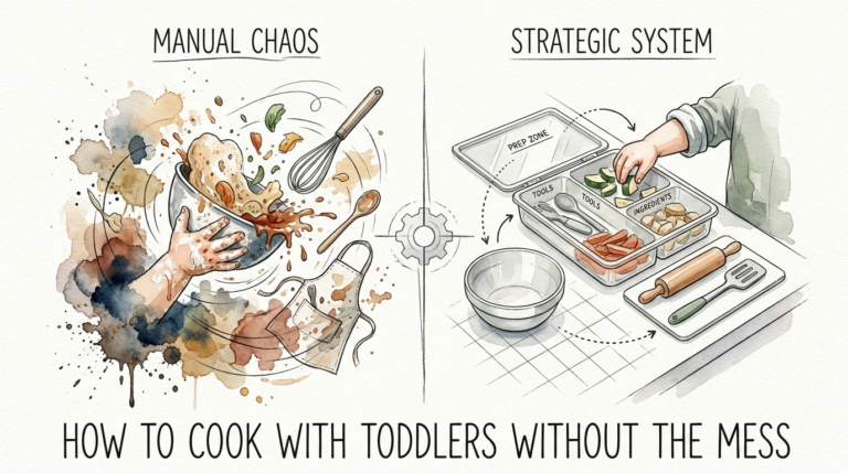 How To Cook With Toddlers Without The Mess