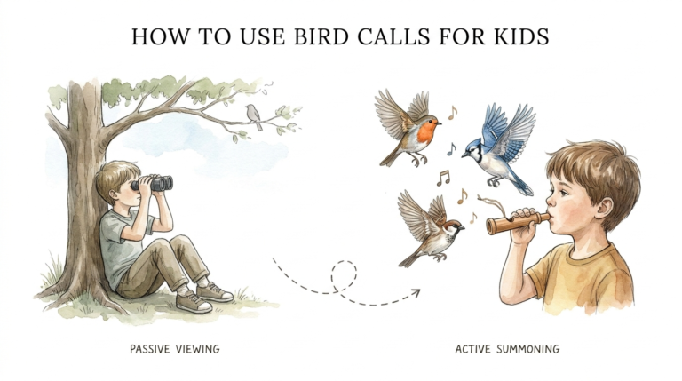 How To Use Bird Calls For Kids