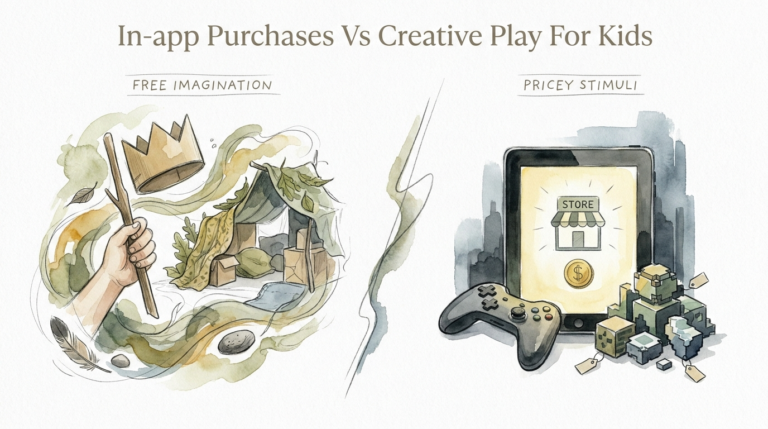 In-app Purchases Vs Creative Play For Kids