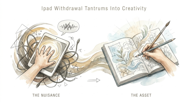 Ipad Withdrawal Tantrums Into Creativity