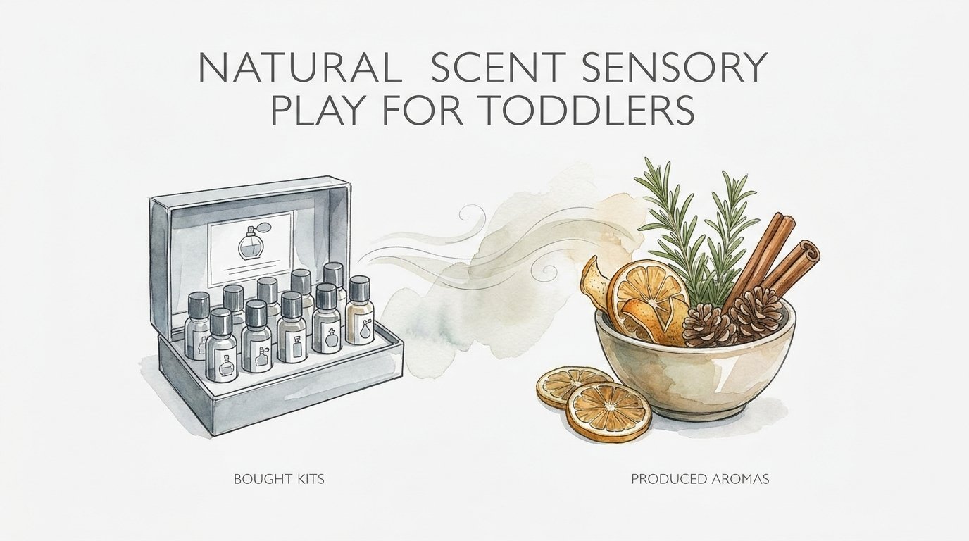 Natural Scent Sensory Play For Toddlers