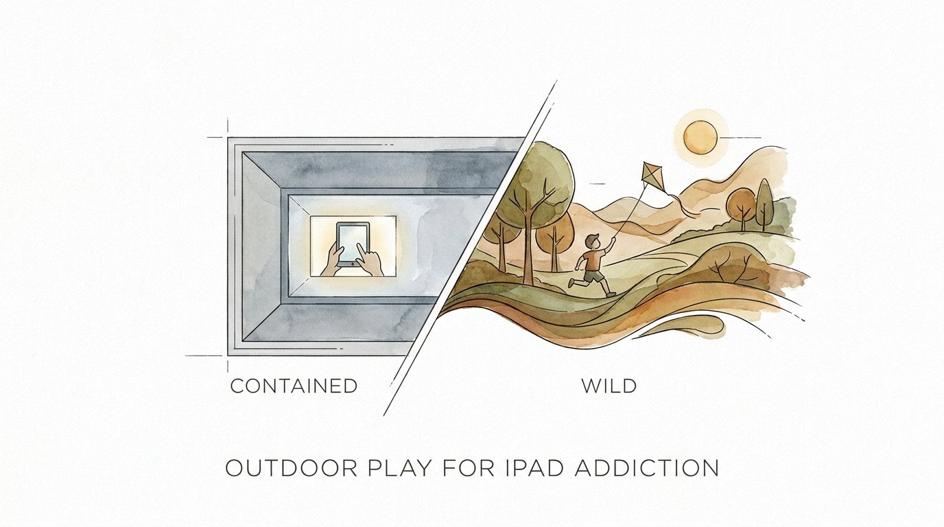 Outdoor Play For Ipad Addiction