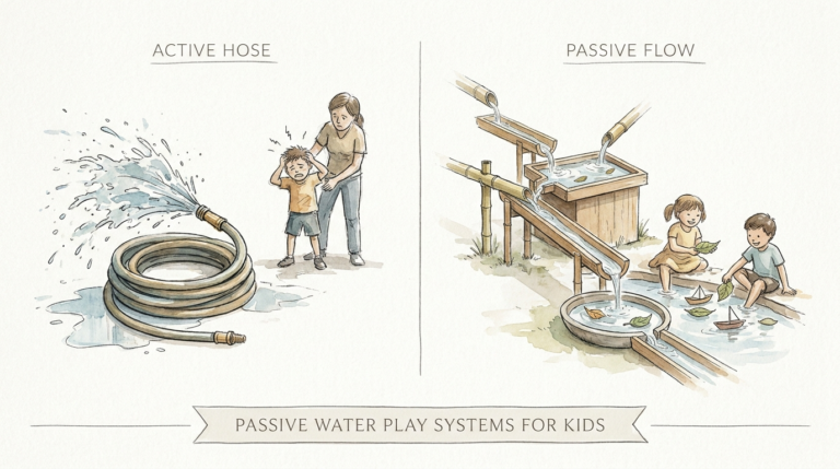 Passive Water Play Systems For Kids