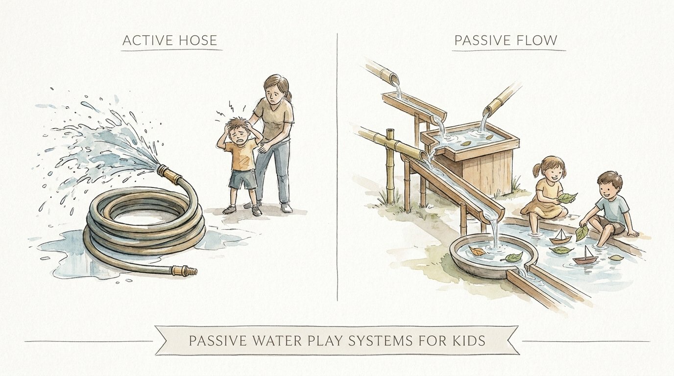 Passive Water Play Systems For Kids