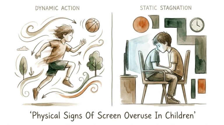 Physical Signs Of Screen Overuse In Children
