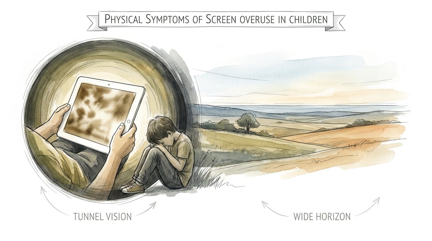 Physical Symptoms Of Screen Overuse In Children