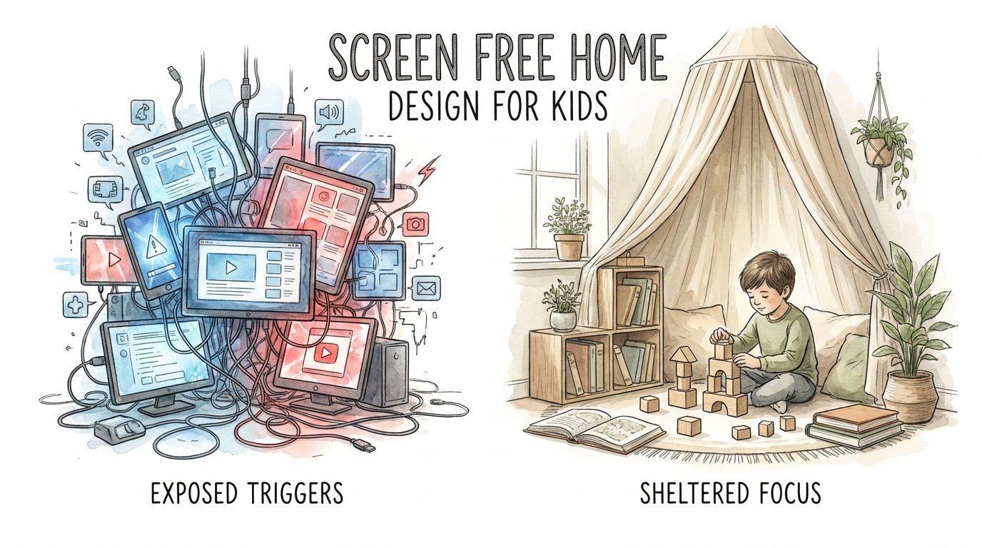 Screen Free Home Design For Kids