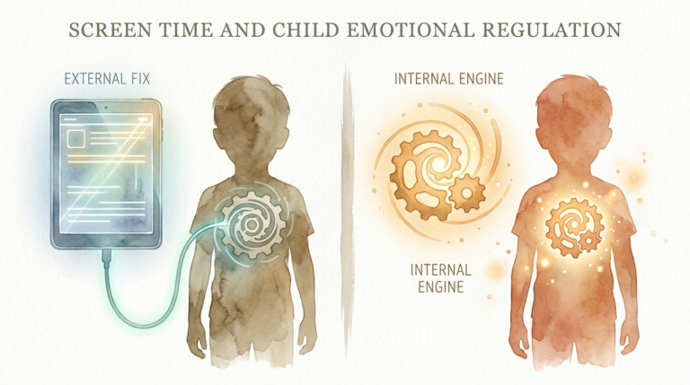 Screen Time And Child Emotional Regulation