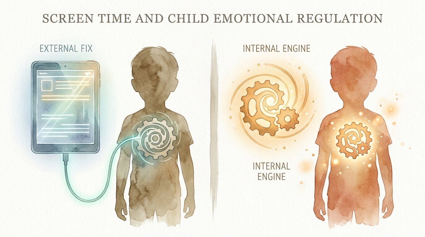 Screen Time And Child Emotional Regulation