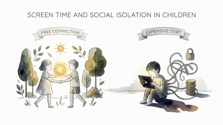 Screen Time And Social Isolation In Children