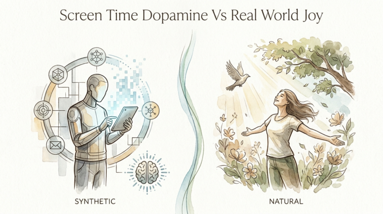 Screen Time Dopamine Vs Real World Joy