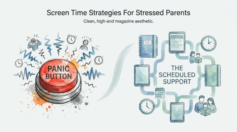 Screen Time Strategies For Stressed Parents