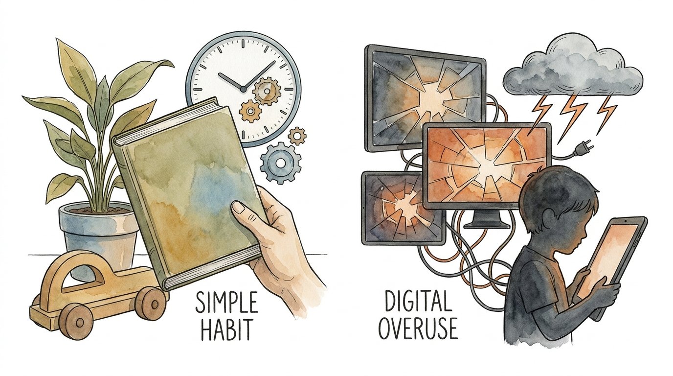 Screen Time Transition Tantrums Signs