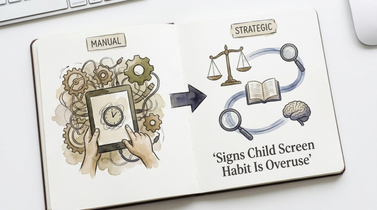 Signs Child Screen Habit Is Overuse